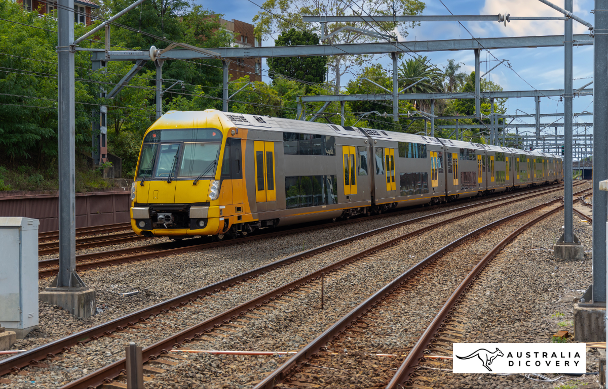 Commuter-Train-fast-moving-through-a-Station-in-Sydney-NSW-Australia-By-Ali-Reza